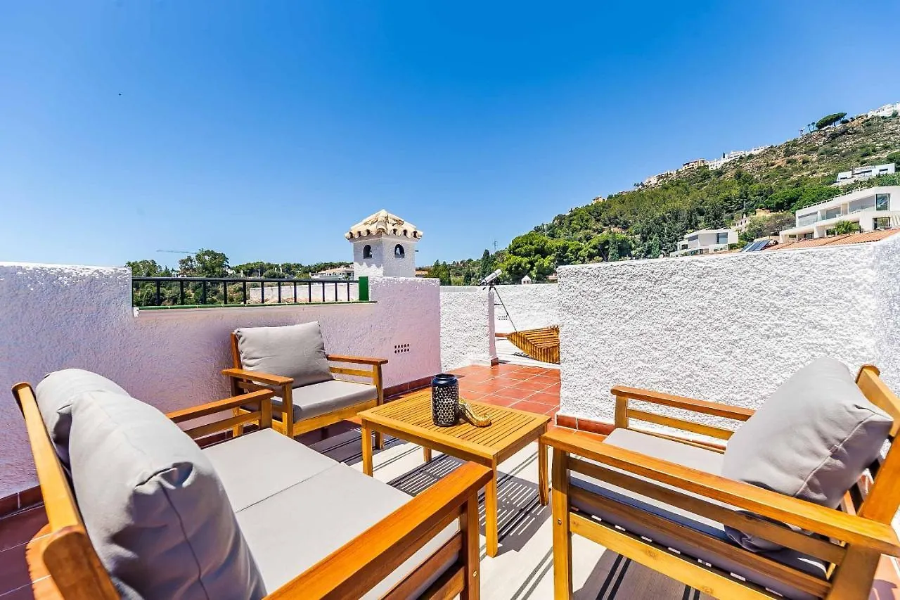 Villa 6 Views Unique Villa With Bbq, Chill Areas, Bar, Private Pool, In A Stunning Setting With Sea, Mountain, Nature, Garden And Pool Views 베날마데나코스타