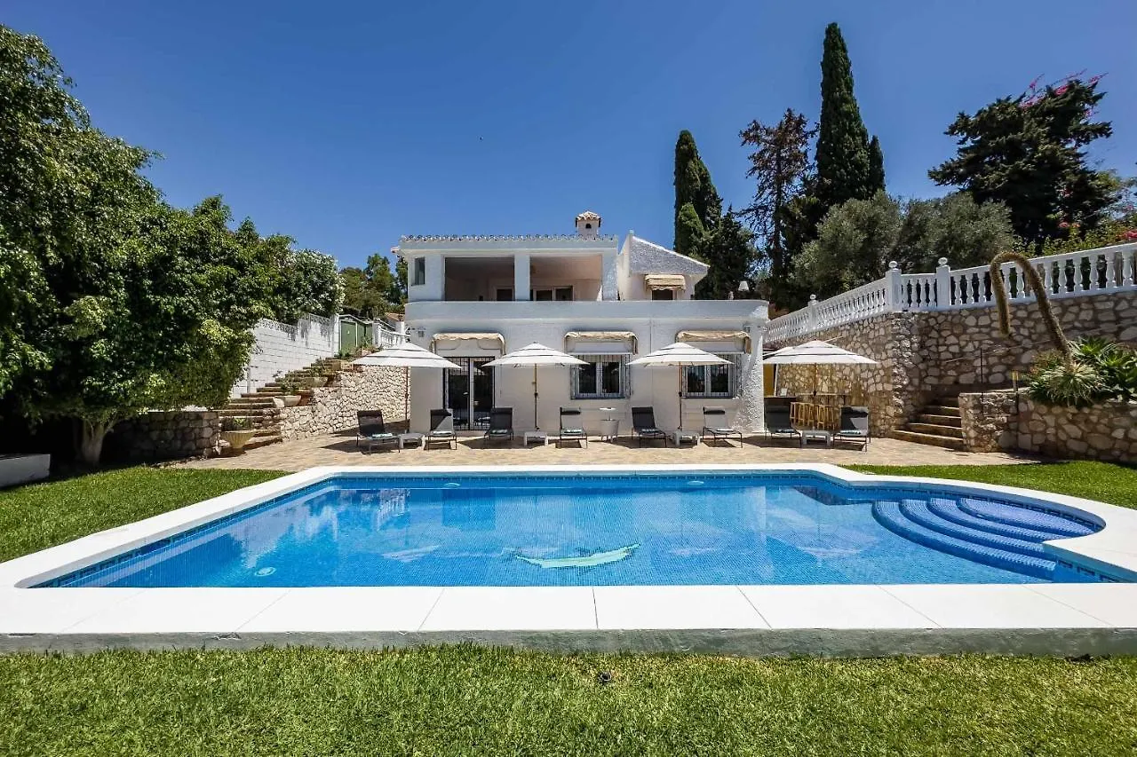 Villa 6 Views Unique Villa With Bbq, Chill Areas, Bar, Private Pool, In A Stunning Setting With Sea, Mountain, Nature, Garden And Pool Views 베날마데나코스타